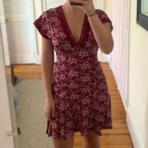Free People floral mini